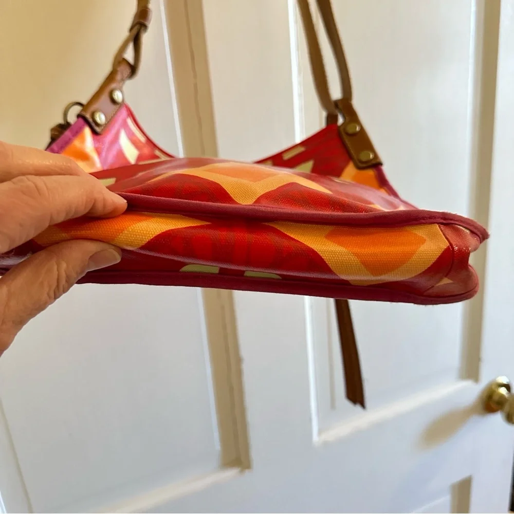 Fossil Crossbody Colorful Fabric